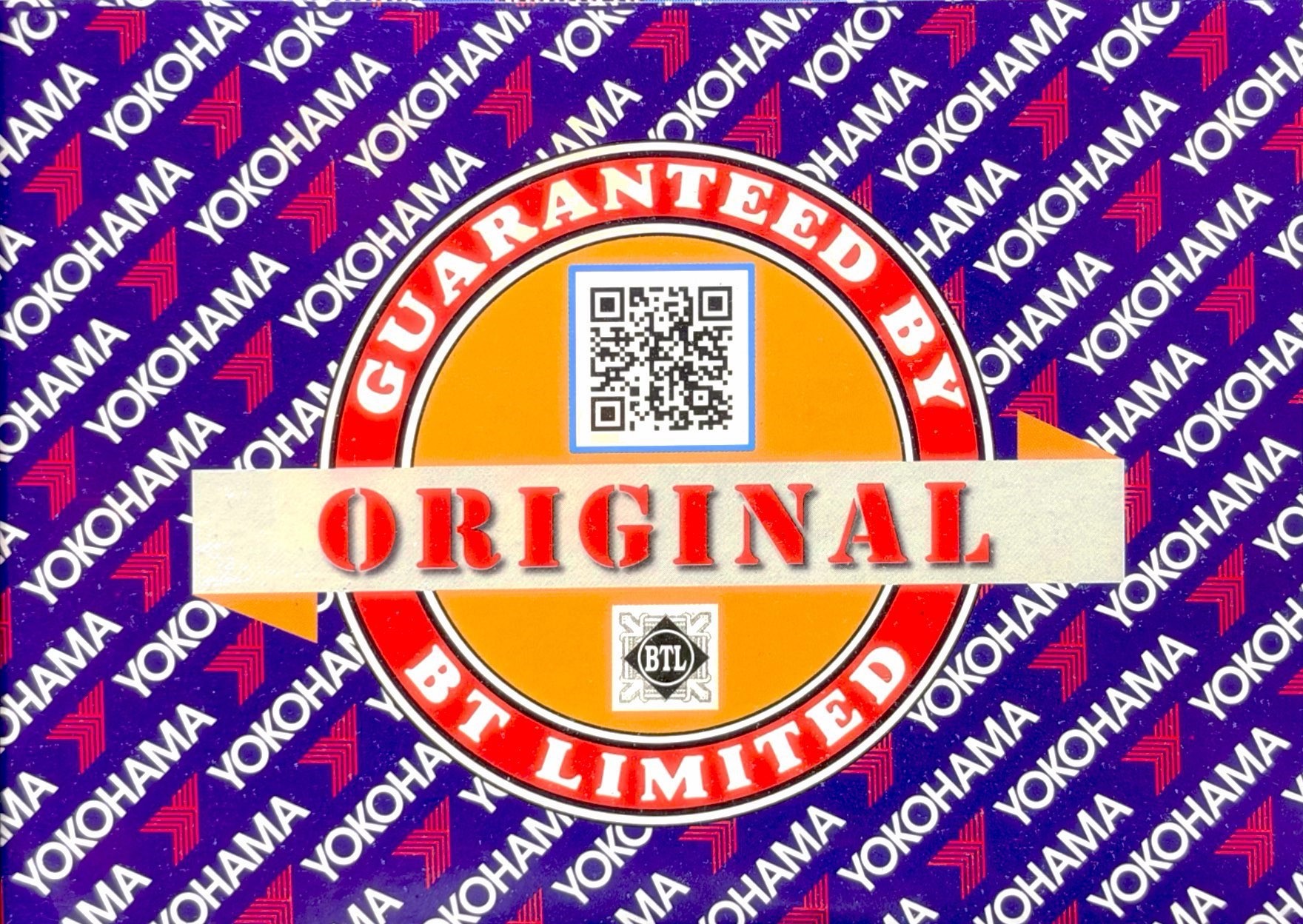 YOKOHAMA Tire Verification QR Code